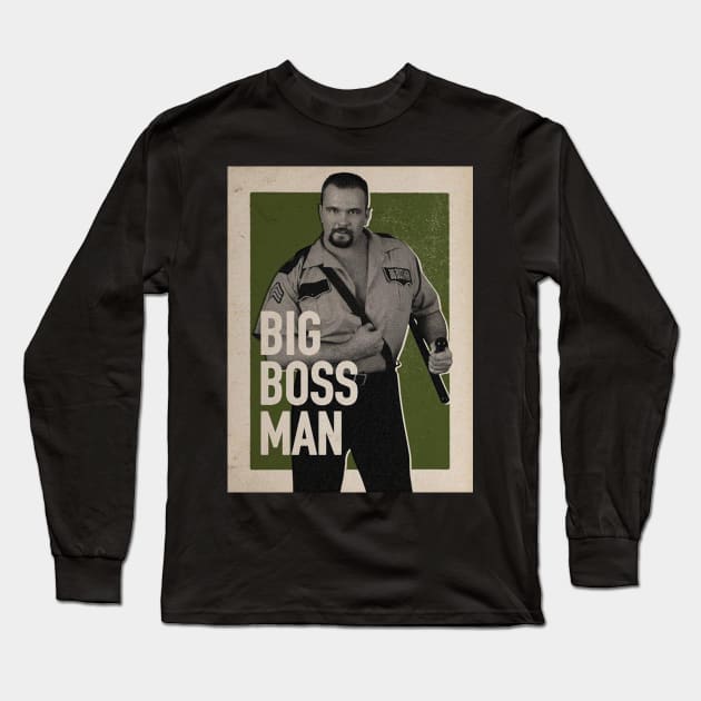 Big Boss Man Vintage Long Sleeve T-Shirt by nasib